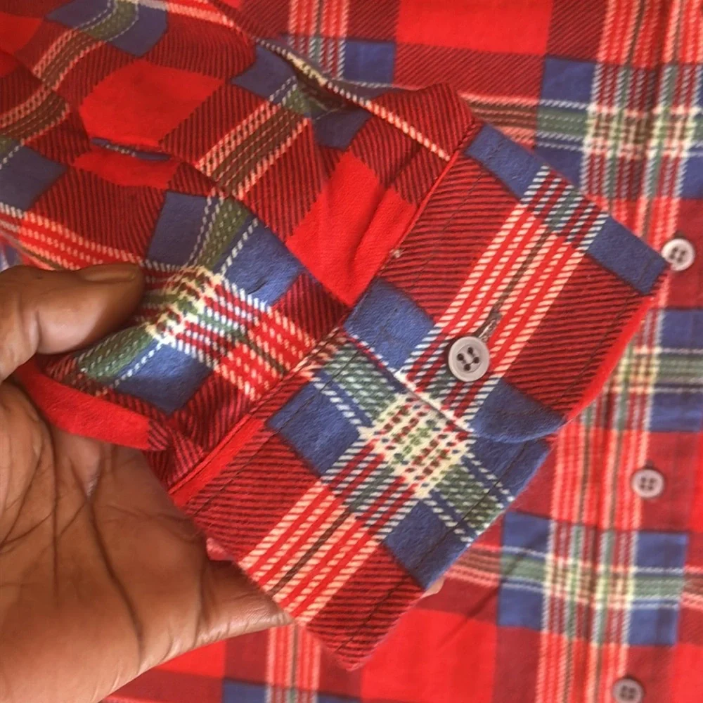 Vintage Chandler NWT Flannel Plaid Shirt XL